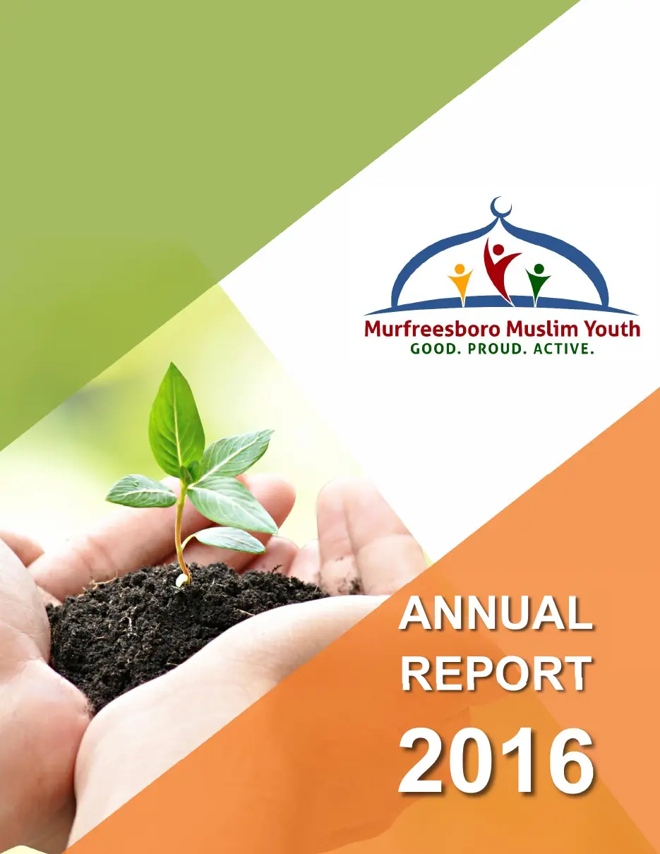 Page 1 of the 2016 annual report