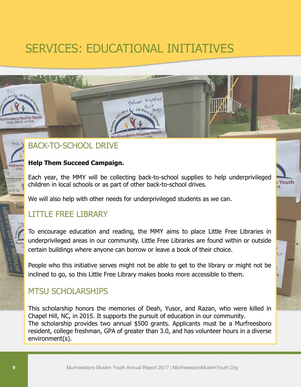 Page 9 of the 2017 annual report