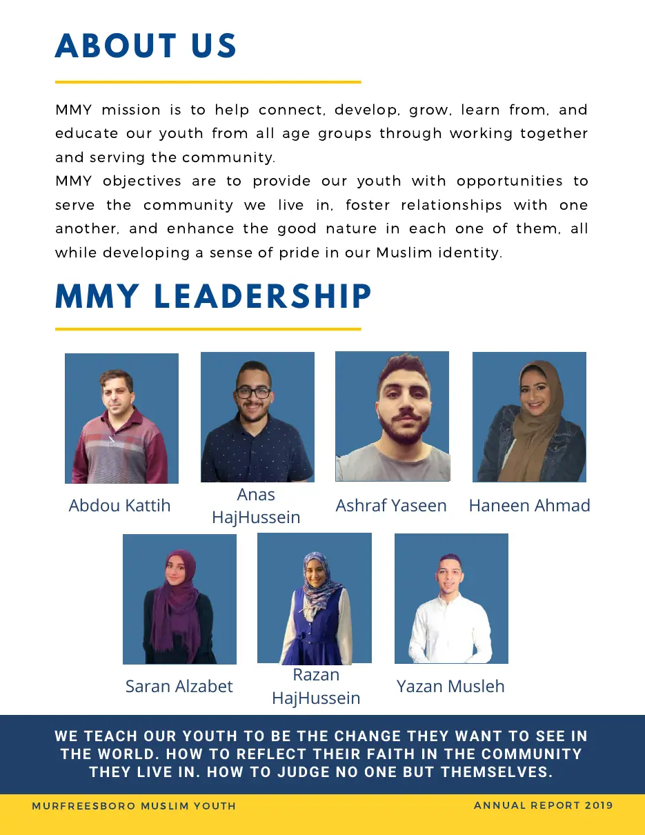 Page 3 of the 2019 annual report